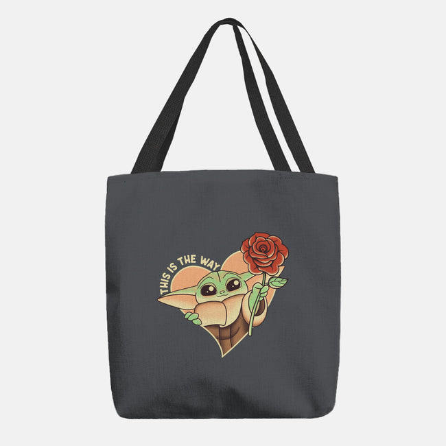 Love Is The Way-None-Basic Tote-Bag-retrodivision