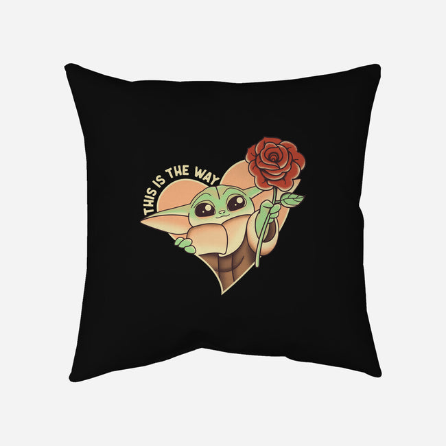 Love Is The Way-None-Removable Cover-Throw Pillow-retrodivision