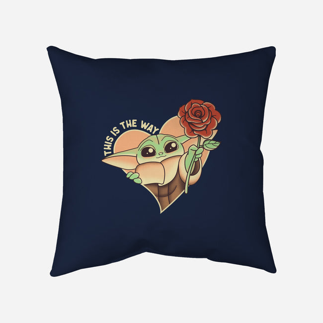 Love Is The Way-None-Removable Cover-Throw Pillow-retrodivision