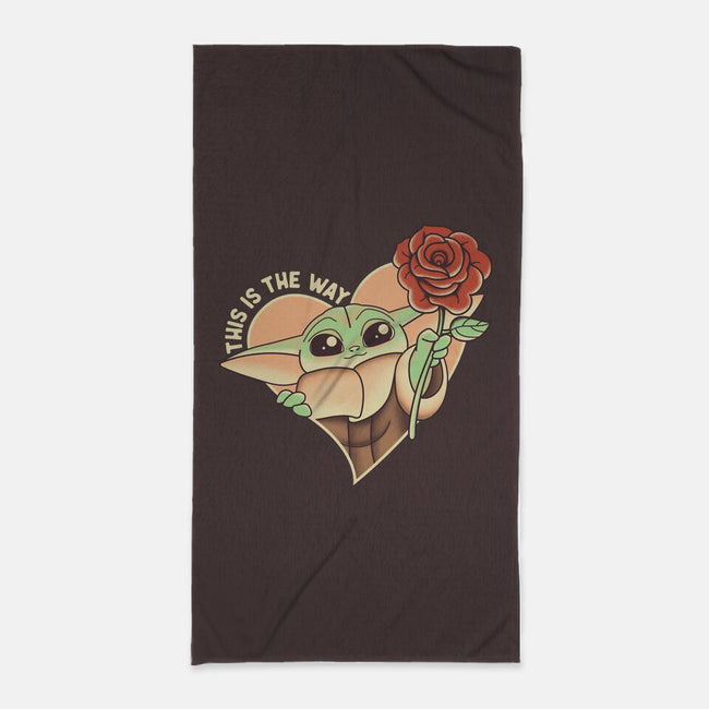 Love Is The Way-None-Beach-Towel-retrodivision