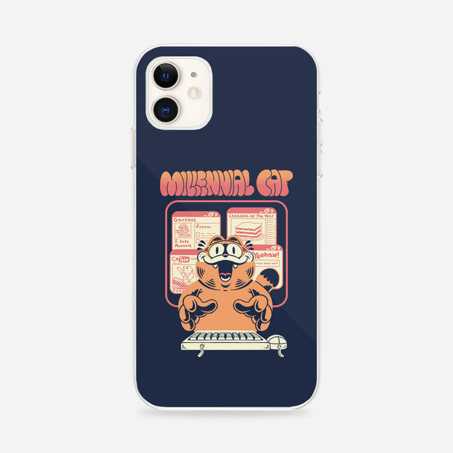 Millennial Cat-iPhone-Snap-Phone Case-Henrique Torres