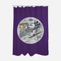 Skiing Beagle-None-Polyester-Shower Curtain-erion_designs