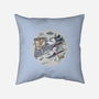 Skiing Beagle-None-Removable Cover w Insert-Throw Pillow-erion_designs