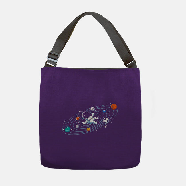 Sports Orbit-None-Adjustable Tote-Bag-erion_designs