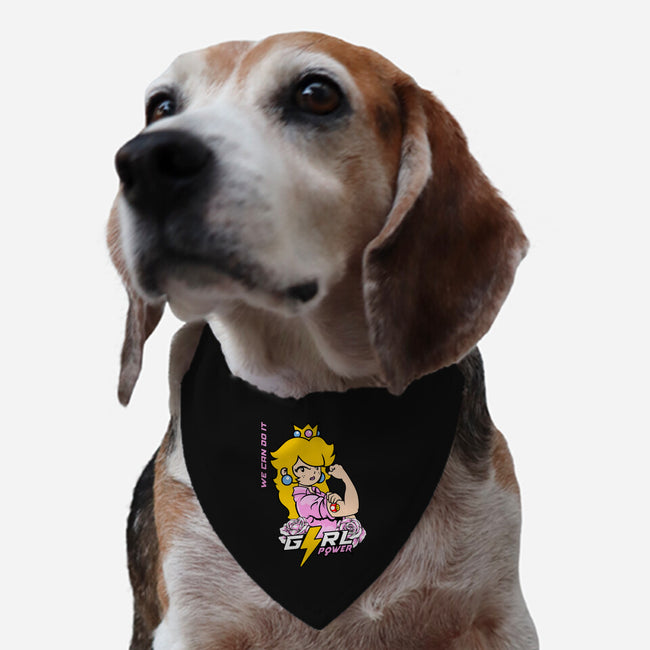 Girl Power Princess-Dog-Adjustable-Pet Collar-Planet of Tees