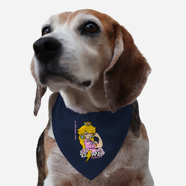 Girl Power Princess-Dog-Adjustable-Pet Collar-Planet of Tees