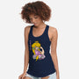 Girl Power Princess-Womens-Racerback-Tank-Planet of Tees