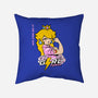 Girl Power Princess-None-Removable Cover w Insert-Throw Pillow-Planet of Tees