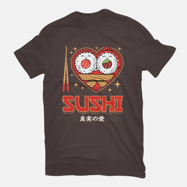 I Love Sushi-Womens-Basic-Tee-Tronyx79