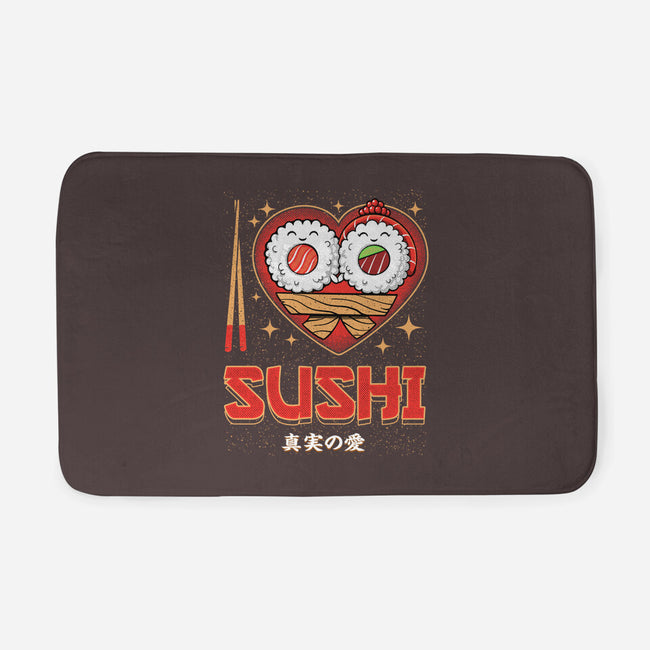 I Love Sushi-None-Memory Foam-Bath Mat-Tronyx79
