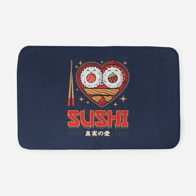 I Love Sushi-None-Memory Foam-Bath Mat-Tronyx79