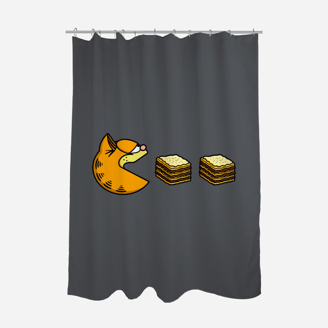 Pac-Cat-None-Polyester-Shower Curtain-Raffiti