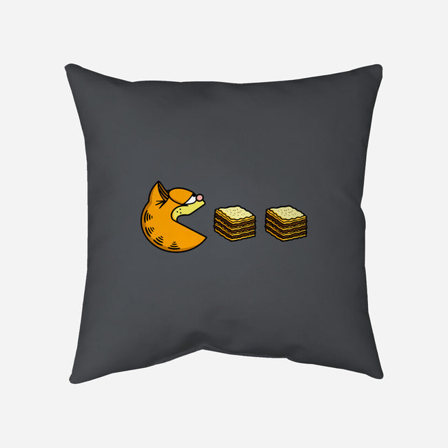 Pac-Cat-None-Removable Cover-Throw Pillow-Raffiti
