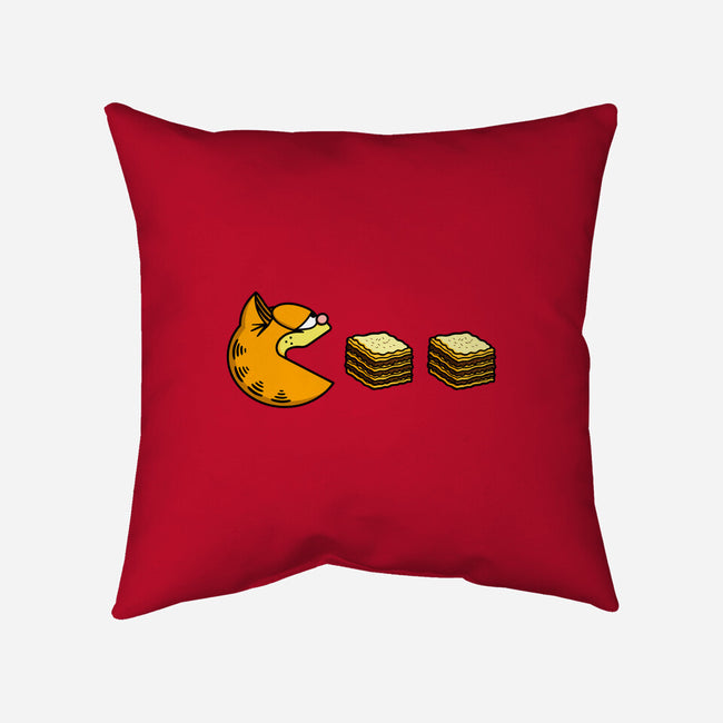 Pac-Cat-None-Removable Cover-Throw Pillow-Raffiti