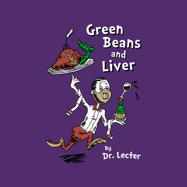 Green Beans And Liver-None-Glossy-Sticker-Nemons