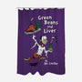 Green Beans And Liver-None-Polyester-Shower Curtain-Nemons