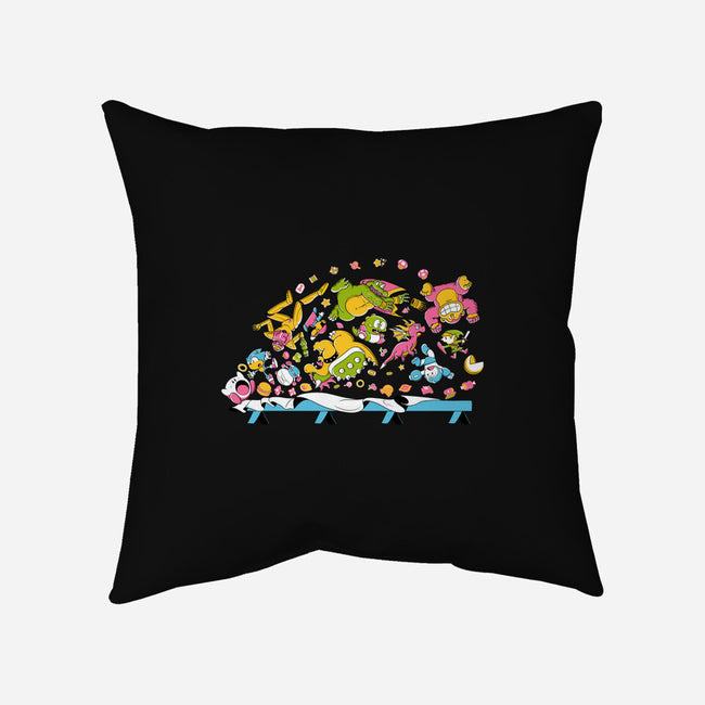 Super Supper-None-Non-Removable Cover w Insert-Throw Pillow-naomori