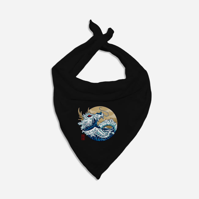 Dragon Wave Off Kanagawa-Cat-Bandana-Pet Collar-spoilerinc