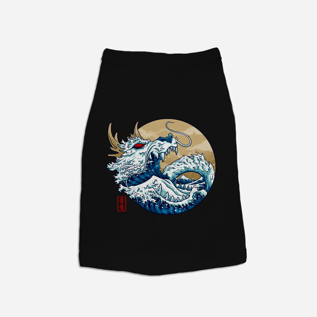 Dragon Wave Off Kanagawa-Dog-Basic-Pet Tank-spoilerinc