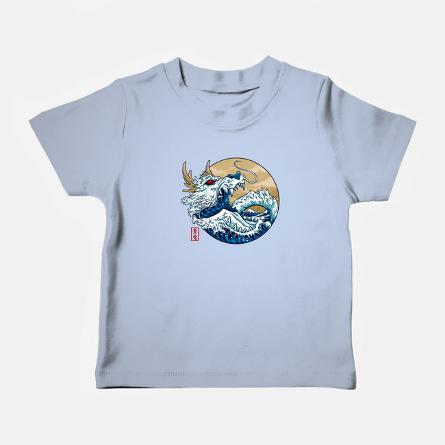 Dragon Wave Off Kanagawa-Baby-Basic-Tee-spoilerinc