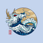 Dragon Wave Off Kanagawa-None-Non-Removable Cover w Insert-Throw Pillow-spoilerinc