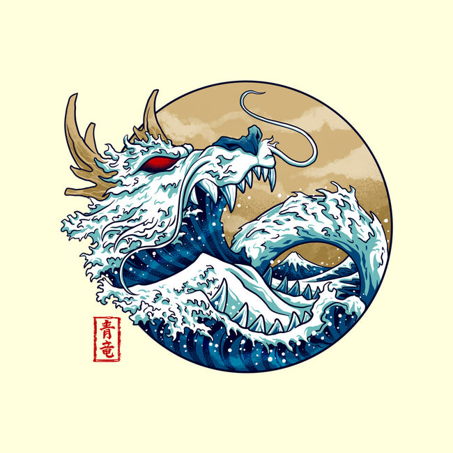 Dragon Wave Off Kanagawa-Mens-Basic-Tee-spoilerinc