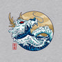 Dragon Wave Off Kanagawa-Youth-Pullover-Sweatshirt-spoilerinc