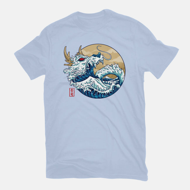 Dragon Wave Off Kanagawa-Mens-Basic-Tee-spoilerinc