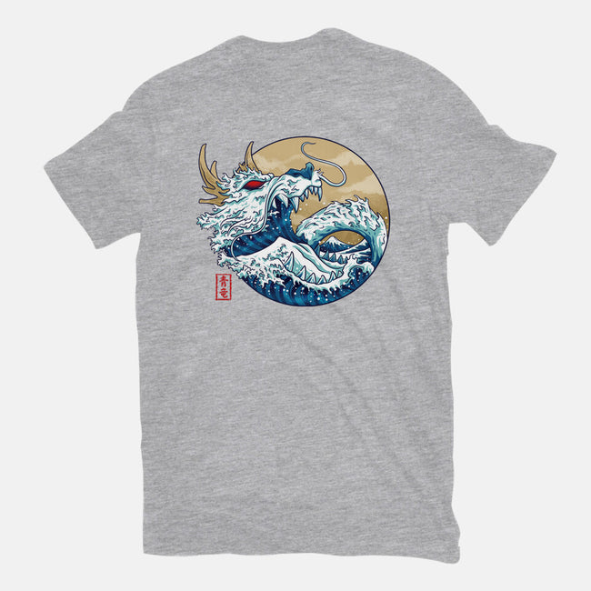 Dragon Wave Off Kanagawa-Mens-Basic-Tee-spoilerinc