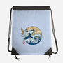 Dragon Wave Off Kanagawa-None-Drawstring-Bag-spoilerinc