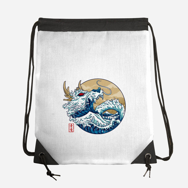 Dragon Wave Off Kanagawa-None-Drawstring-Bag-spoilerinc