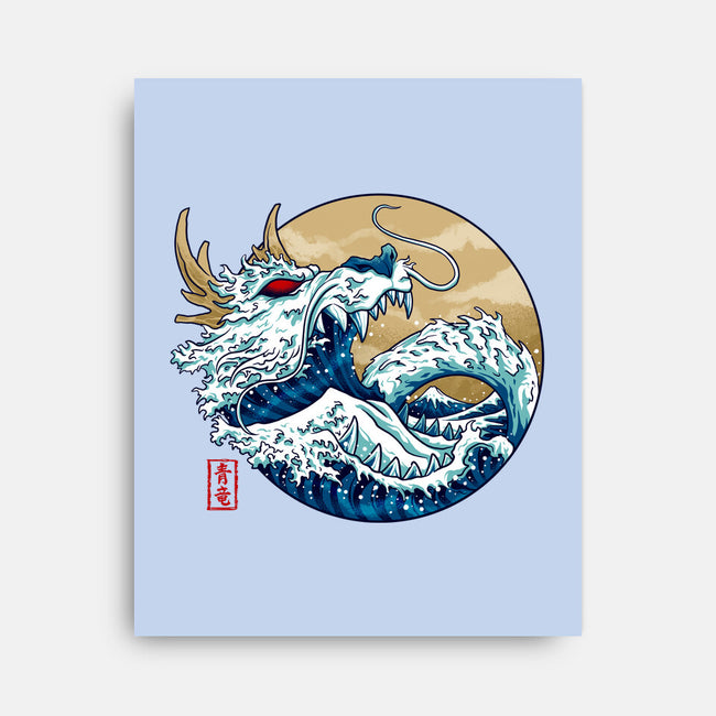 Dragon Wave Off Kanagawa-None-Stretched-Canvas-spoilerinc