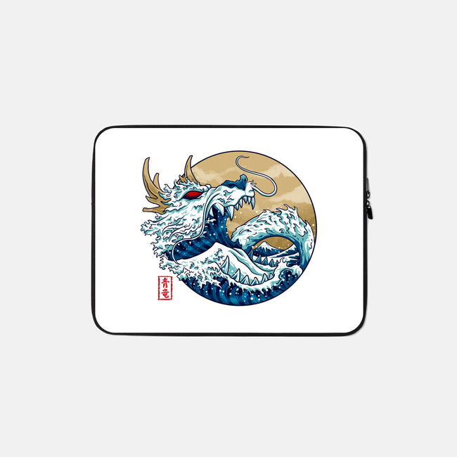 Dragon Wave Off Kanagawa-None-Zippered-Laptop Sleeve-spoilerinc