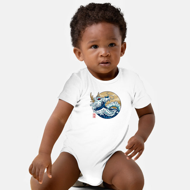 Dragon Wave Off Kanagawa-Baby-Basic-Onesie-spoilerinc