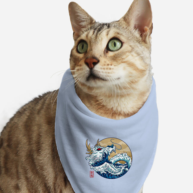 Dragon Wave Off Kanagawa-Cat-Bandana-Pet Collar-spoilerinc