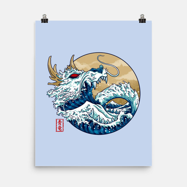 Dragon Wave Off Kanagawa-None-Matte-Poster-spoilerinc