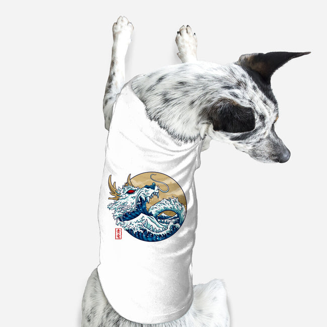 Dragon Wave Off Kanagawa-Dog-Basic-Pet Tank-spoilerinc