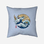 Dragon Wave Off Kanagawa-None-Removable Cover-Throw Pillow-spoilerinc