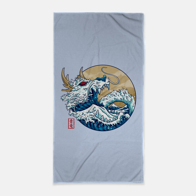 Dragon Wave Off Kanagawa-None-Beach-Towel-spoilerinc