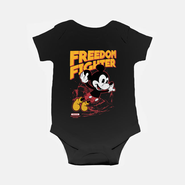 Freedom Fighter-Baby-Basic-Onesie-spoilerinc