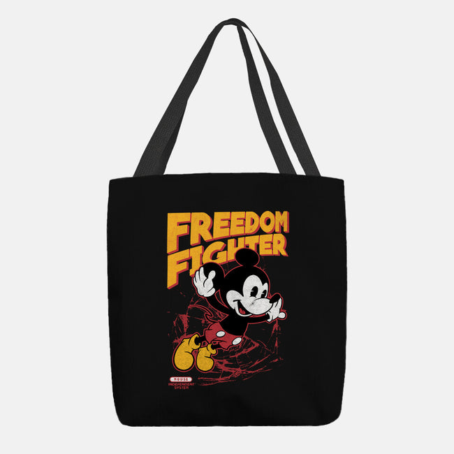Freedom Fighter-None-Basic Tote-Bag-spoilerinc