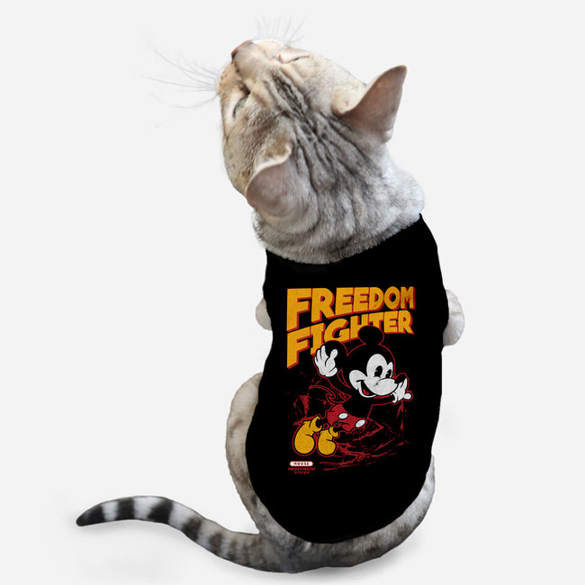 Freedom Fighter-Cat-Basic-Pet Tank-spoilerinc