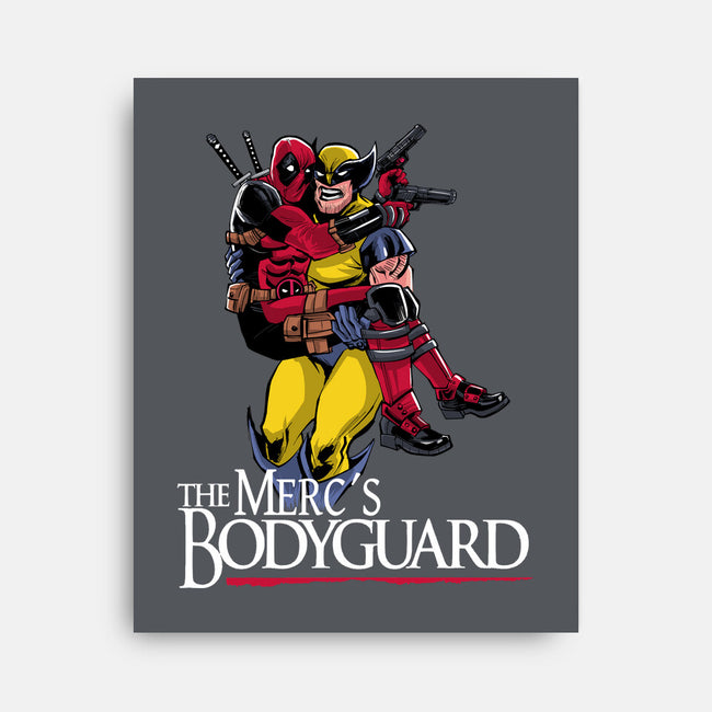 The Merc's Bodyguard-None-Stretched-Canvas-zascanauta