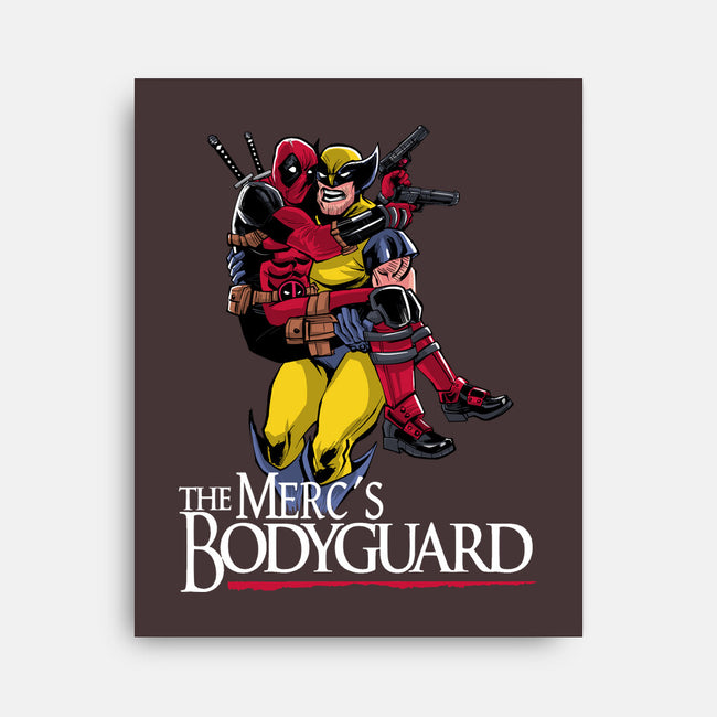 The Merc's Bodyguard-None-Stretched-Canvas-zascanauta