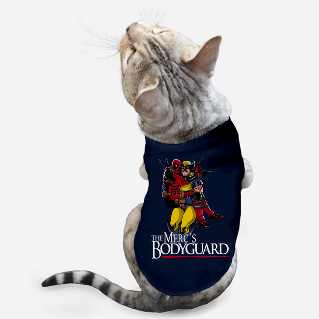 The Merc's Bodyguard-Cat-Basic-Pet Tank-zascanauta