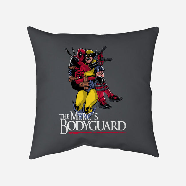 The Merc's Bodyguard-None-Non-Removable Cover w Insert-Throw Pillow-zascanauta