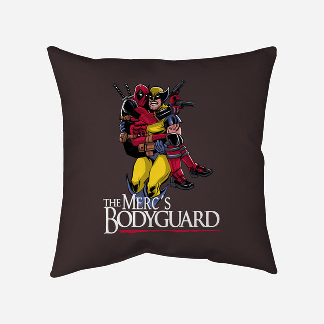 The Merc's Bodyguard-None-Non-Removable Cover w Insert-Throw Pillow-zascanauta