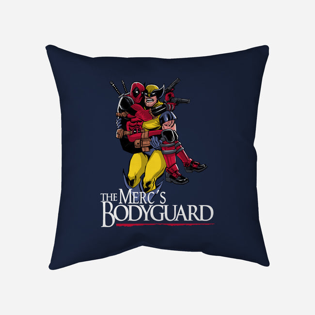 The Merc's Bodyguard-None-Non-Removable Cover w Insert-Throw Pillow-zascanauta