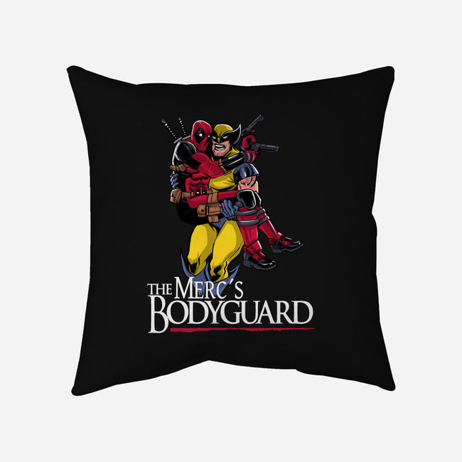 The Merc's Bodyguard-None-Removable Cover w Insert-Throw Pillow-zascanauta