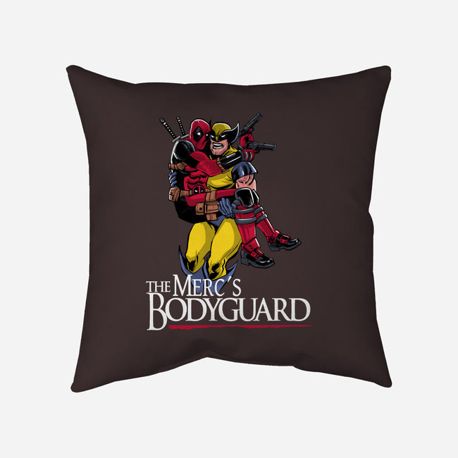 The Merc's Bodyguard-None-Removable Cover w Insert-Throw Pillow-zascanauta
